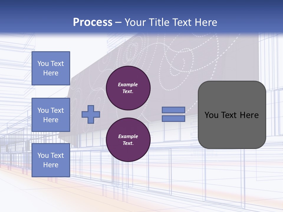 Abstract 3D Constructions PowerPoint Template