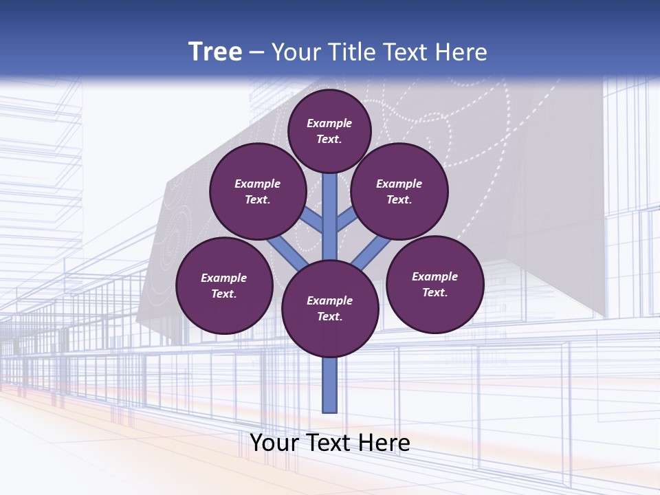 Abstract 3D Constructions PowerPoint Template