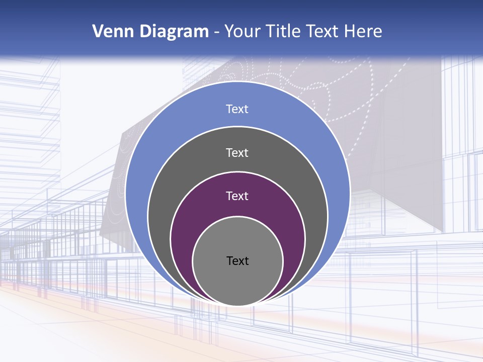 Abstract 3D Constructions PowerPoint Template