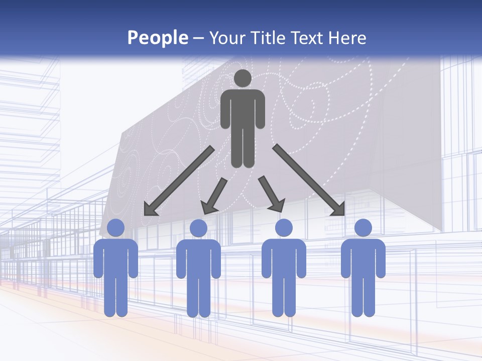 Abstract 3D Constructions PowerPoint Template