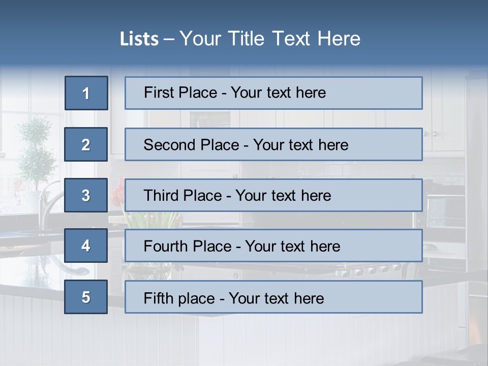 Kitchen PowerPoint Template