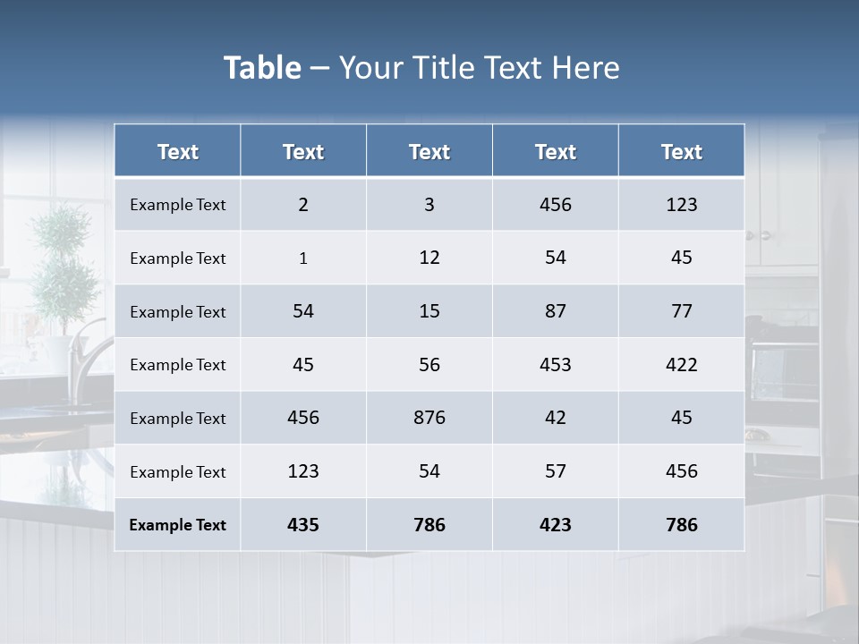 Kitchen PowerPoint Template
