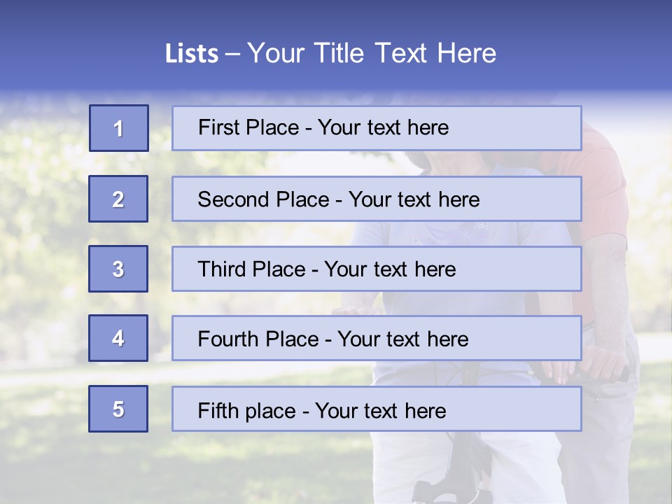 Senior Couple On Cycle Ride In Countryside PowerPoint Template