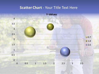 Senior Couple On Cycle Ride In Countryside PowerPoint Template