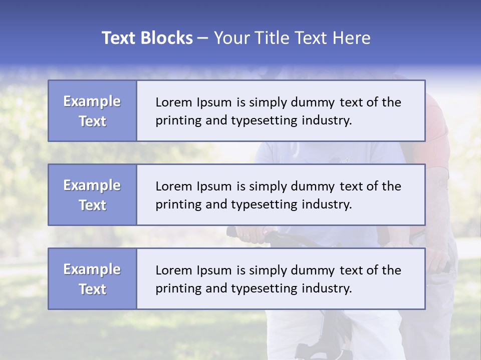 Senior Couple On Cycle Ride In Countryside PowerPoint Template