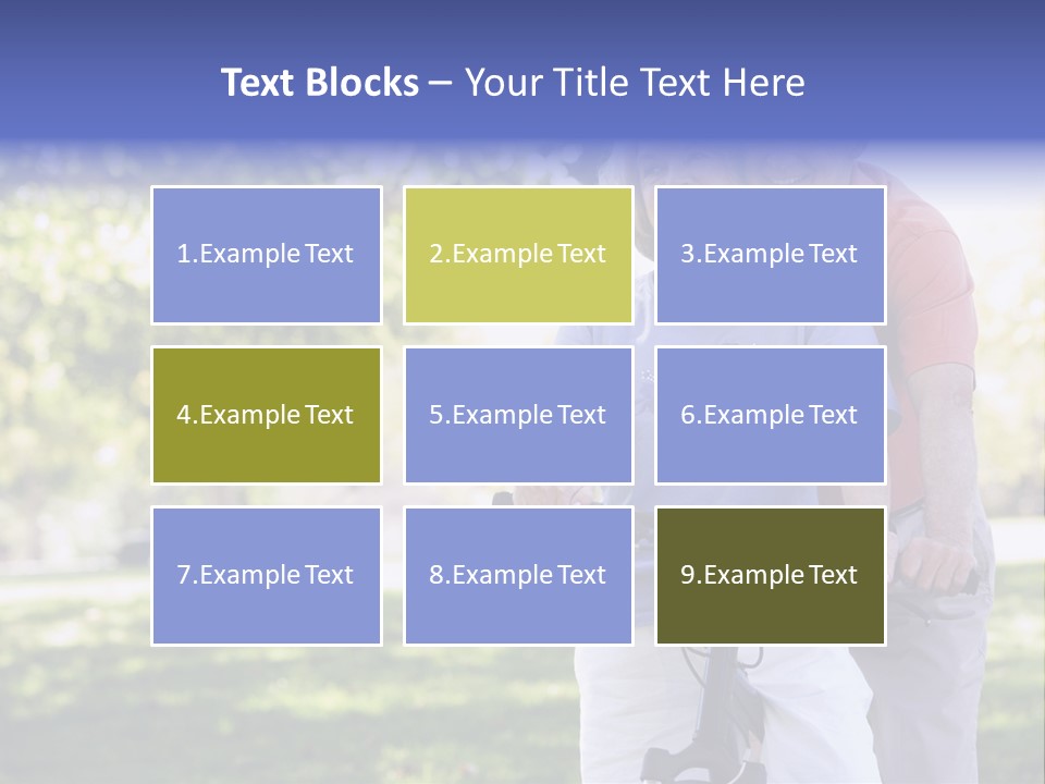 Senior Couple On Cycle Ride In Countryside PowerPoint Template