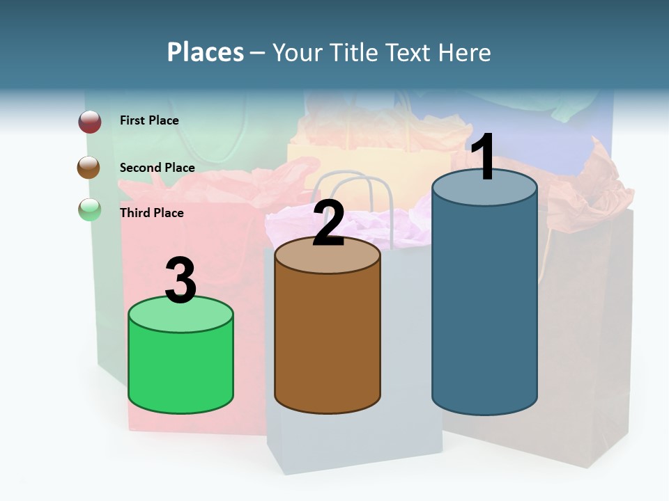 Shopping Bags PowerPoint Template