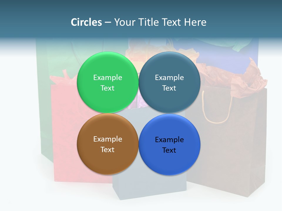 Shopping Bags PowerPoint Template