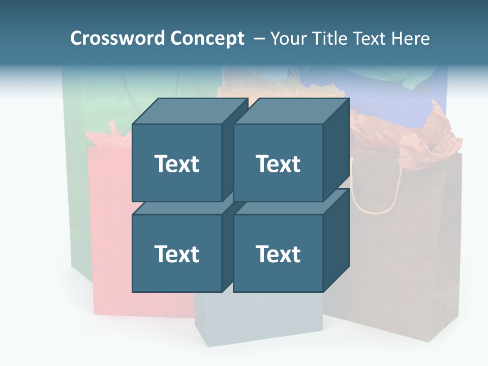 Shopping Bags PowerPoint Template