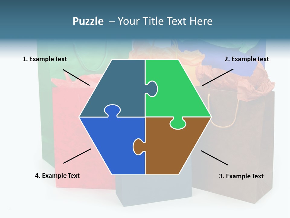 Shopping Bags PowerPoint Template