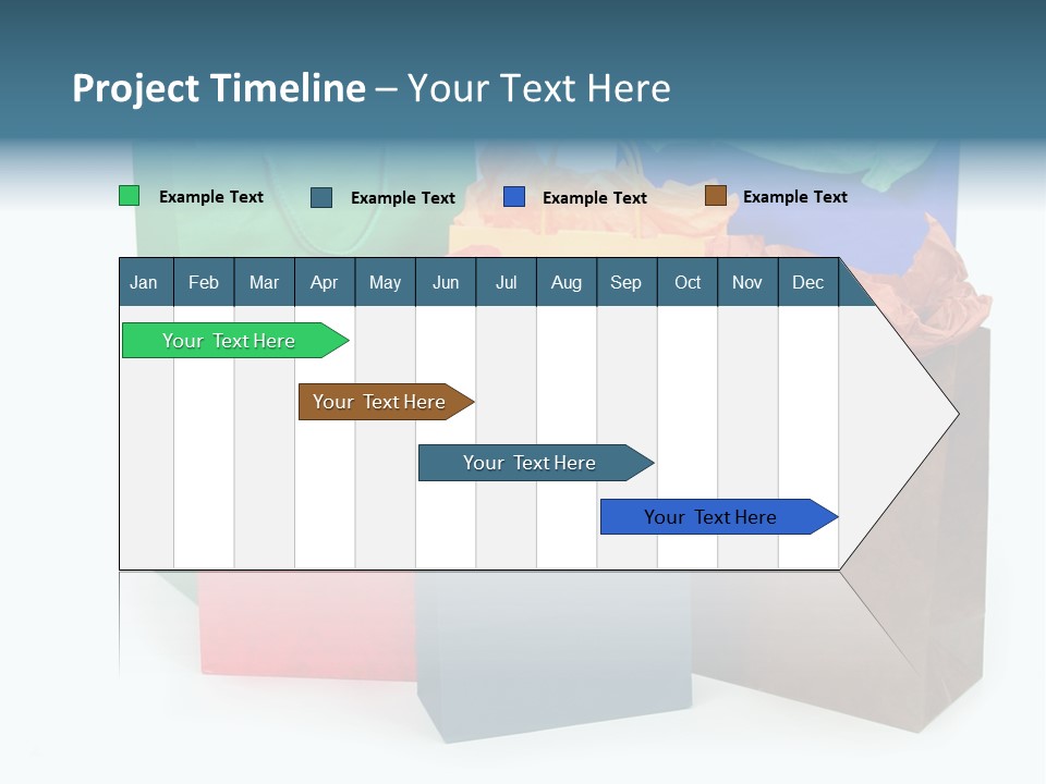 Shopping Bags PowerPoint Template