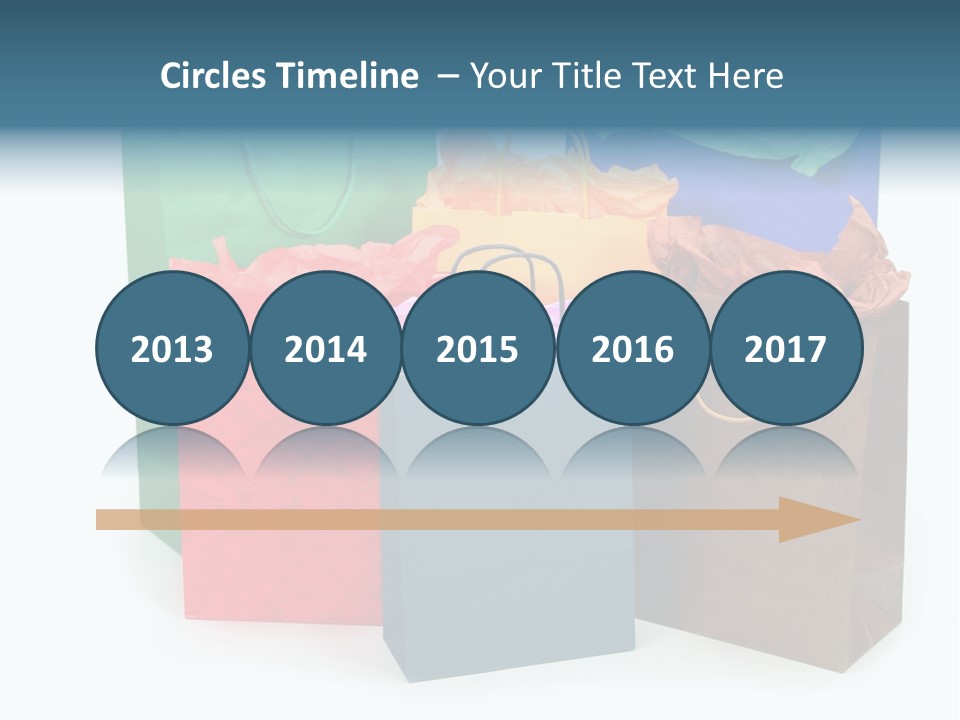 Shopping Bags PowerPoint Template