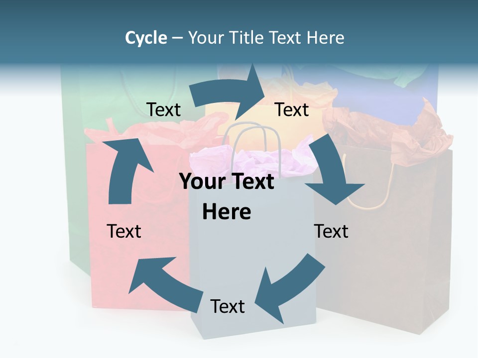 Shopping Bags PowerPoint Template