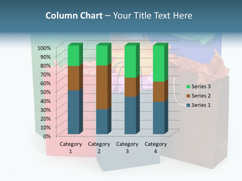 Shopping Bags PowerPoint Template