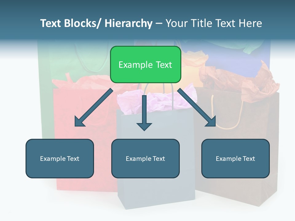 Shopping Bags PowerPoint Template