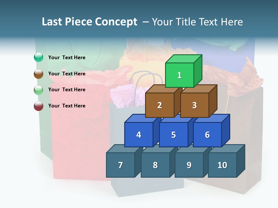 Shopping Bags PowerPoint Template