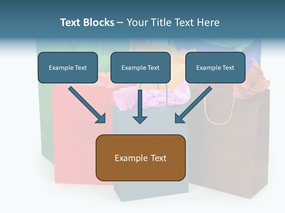 Shopping Bags PowerPoint Template