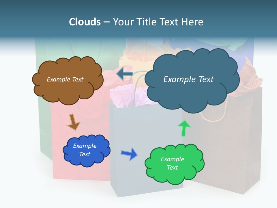 Shopping Bags PowerPoint Template