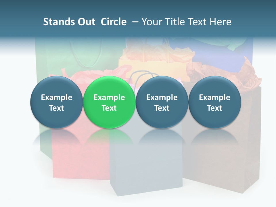 Shopping Bags PowerPoint Template