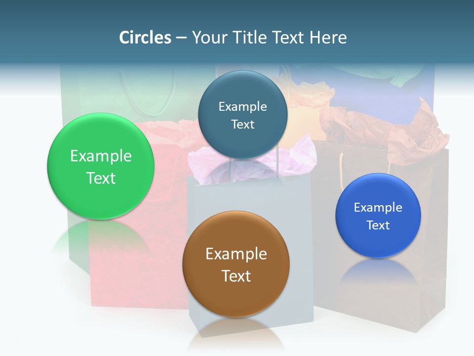 Shopping Bags PowerPoint Template