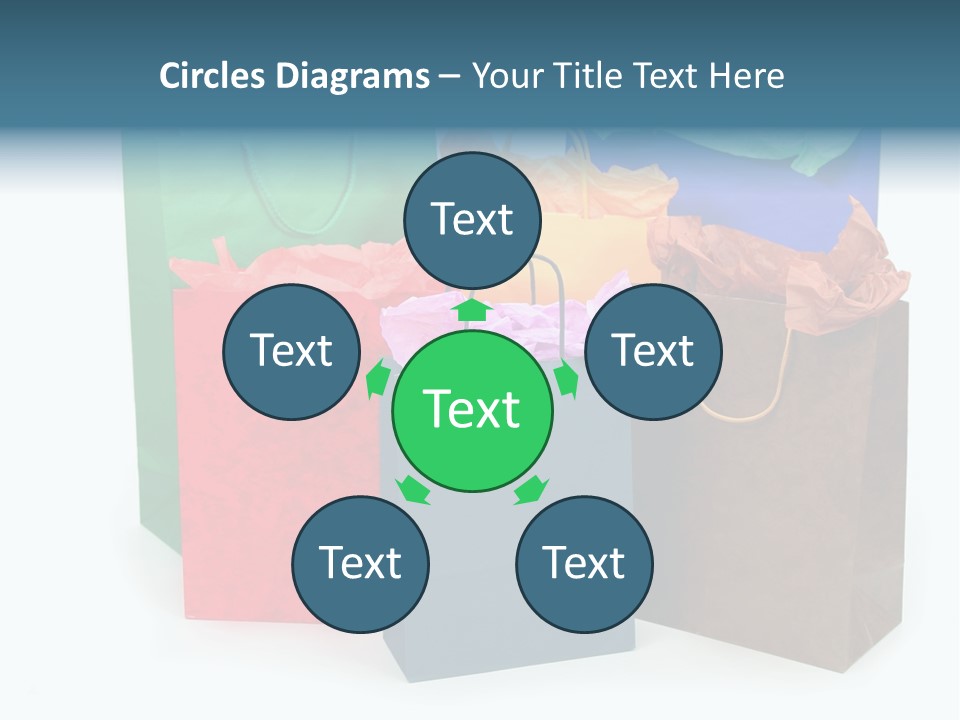 Shopping Bags PowerPoint Template