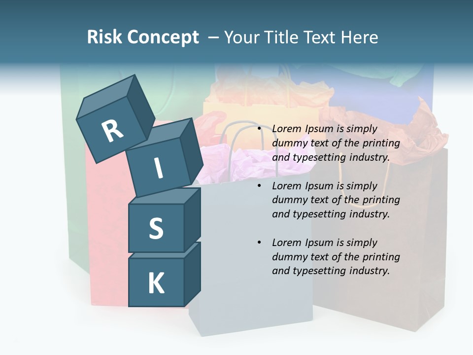 Shopping Bags PowerPoint Template