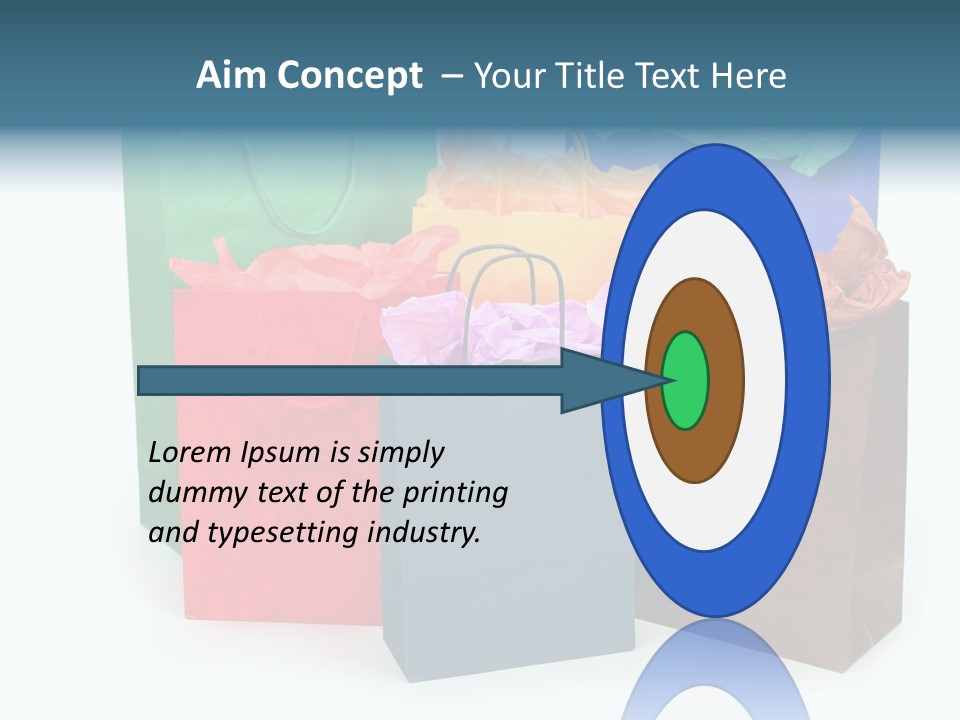 Shopping Bags PowerPoint Template