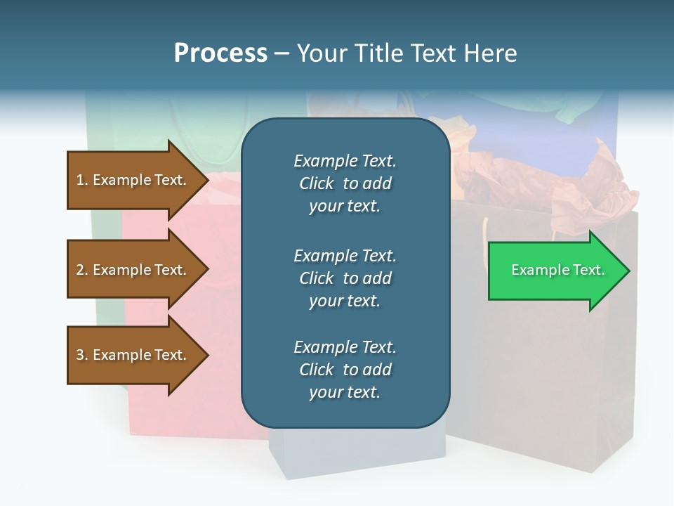 Shopping Bags PowerPoint Template