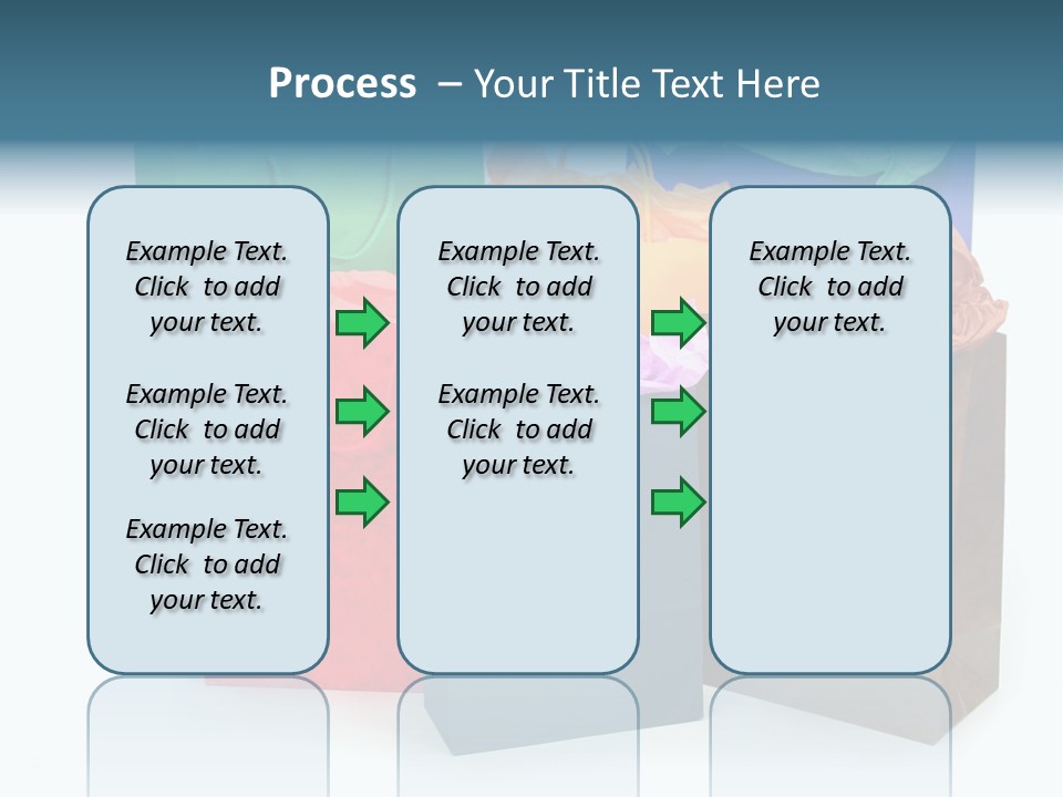 Shopping Bags PowerPoint Template