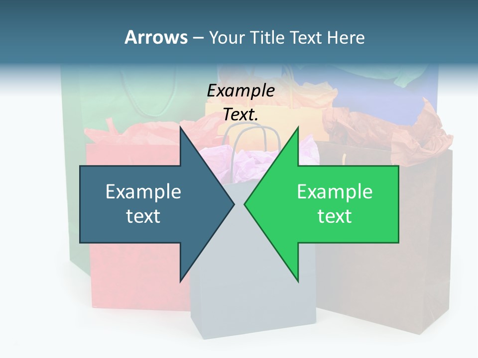 Shopping Bags PowerPoint Template