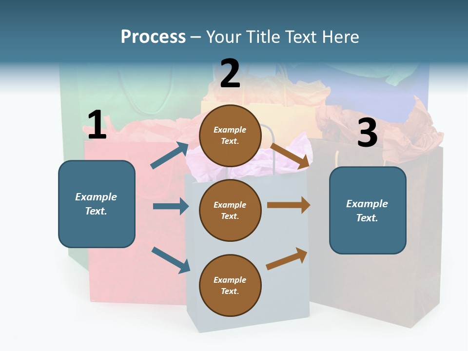 Shopping Bags PowerPoint Template