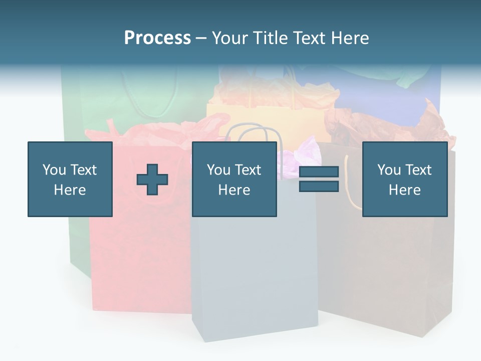 Shopping Bags PowerPoint Template