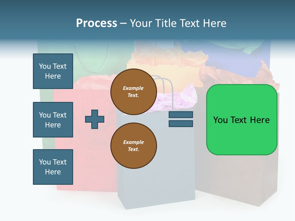 Shopping Bags PowerPoint Template
