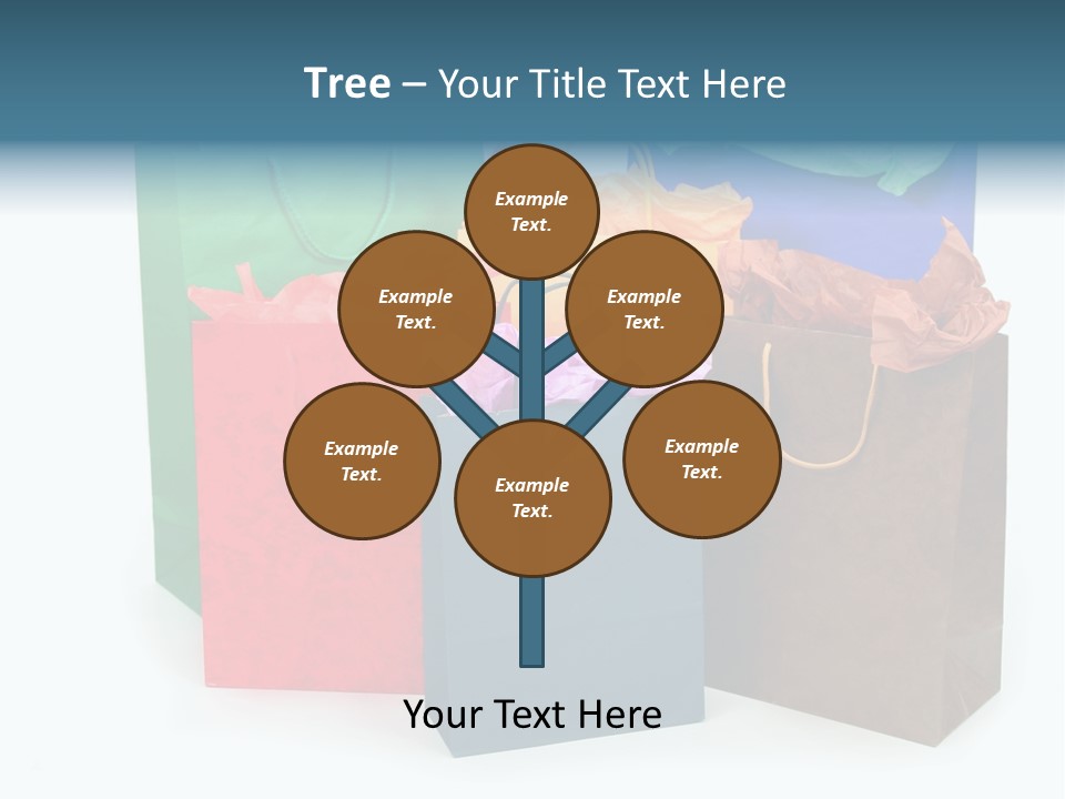 Shopping Bags PowerPoint Template