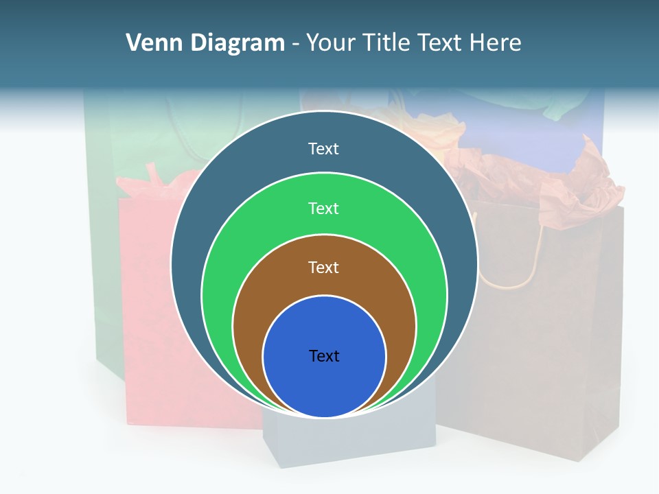 Shopping Bags PowerPoint Template