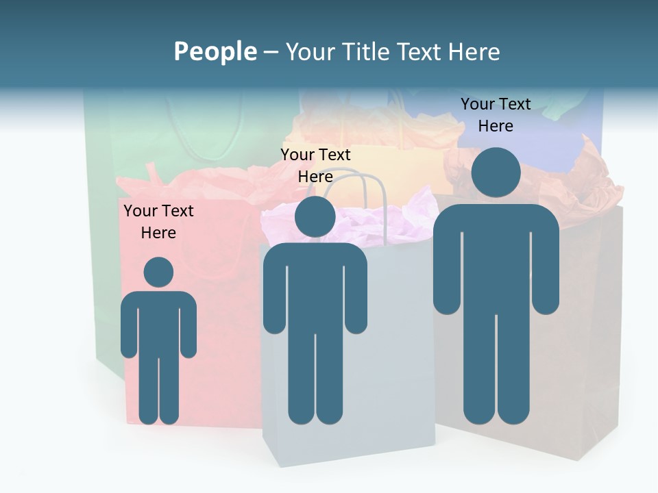 Shopping Bags PowerPoint Template