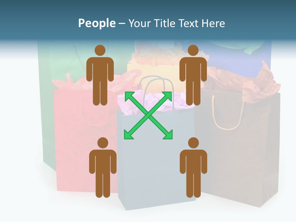 Shopping Bags PowerPoint Template