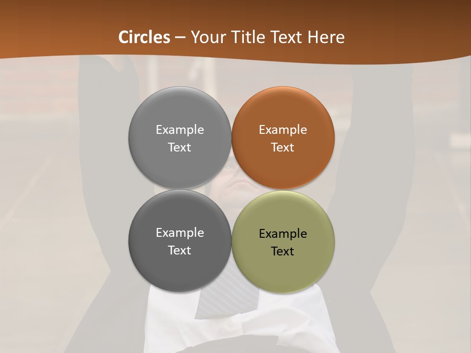 Vertically Framed Shot Of An Athletic, Young Businessman Bench Pressing Weights In A Gym PowerPoint Template