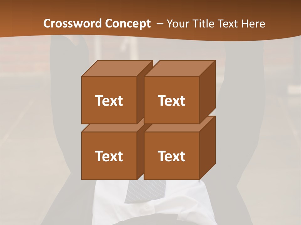 Vertically Framed Shot Of An Athletic, Young Businessman Bench Pressing Weights In A Gym PowerPoint Template