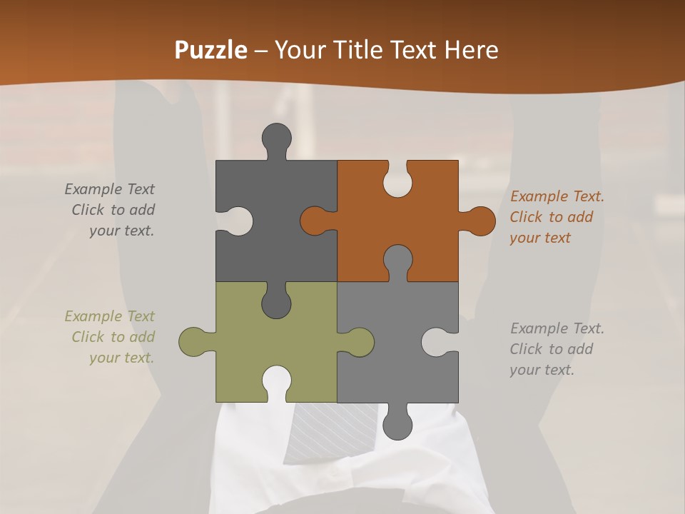 Vertically Framed Shot Of An Athletic, Young Businessman Bench Pressing Weights In A Gym PowerPoint Template