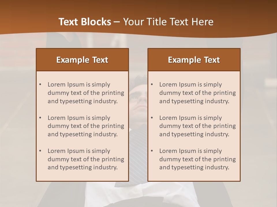 Vertically Framed Shot Of An Athletic, Young Businessman Bench Pressing Weights In A Gym PowerPoint Template