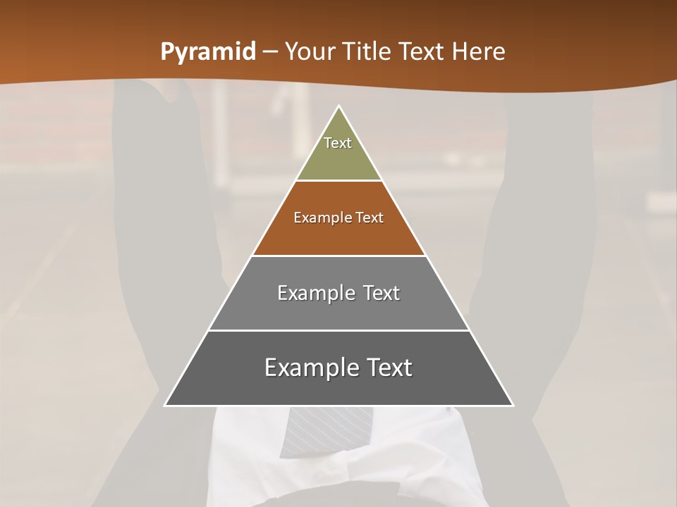 Vertically Framed Shot Of An Athletic, Young Businessman Bench Pressing Weights In A Gym PowerPoint Template