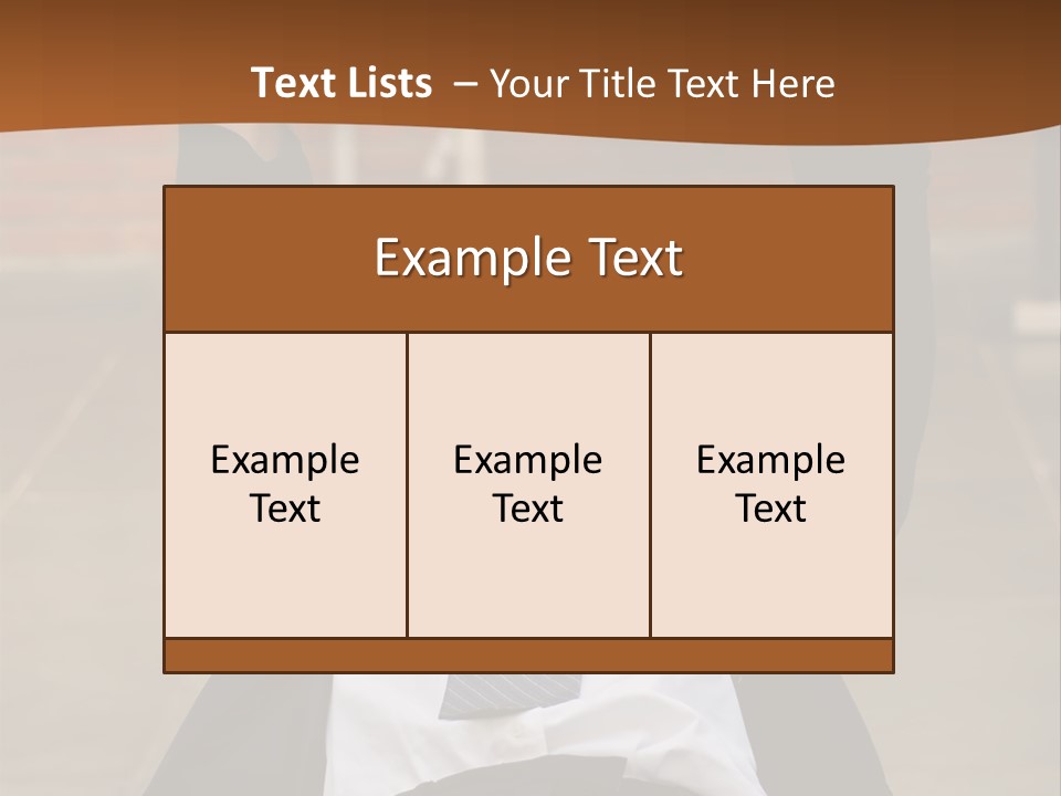 Vertically Framed Shot Of An Athletic, Young Businessman Bench Pressing Weights In A Gym PowerPoint Template