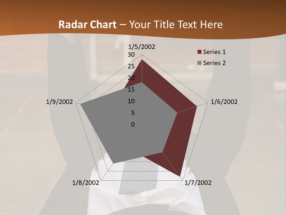 Vertically Framed Shot Of An Athletic, Young Businessman Bench Pressing Weights In A Gym PowerPoint Template
