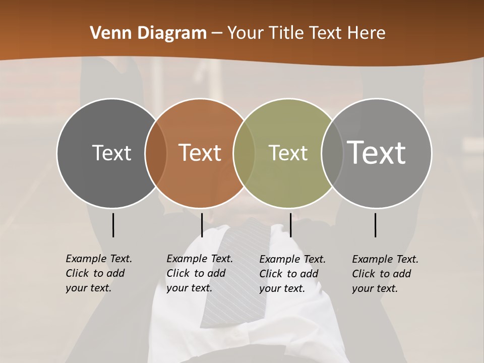 Vertically Framed Shot Of An Athletic, Young Businessman Bench Pressing Weights In A Gym PowerPoint Template