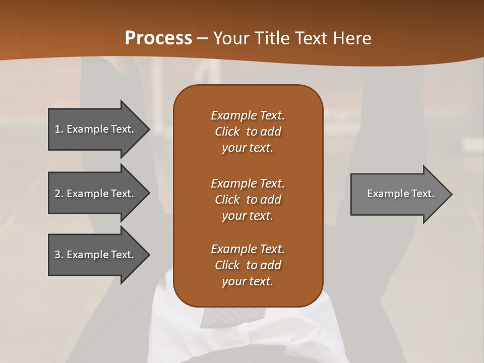 Vertically Framed Shot Of An Athletic, Young Businessman Bench Pressing Weights In A Gym PowerPoint Template