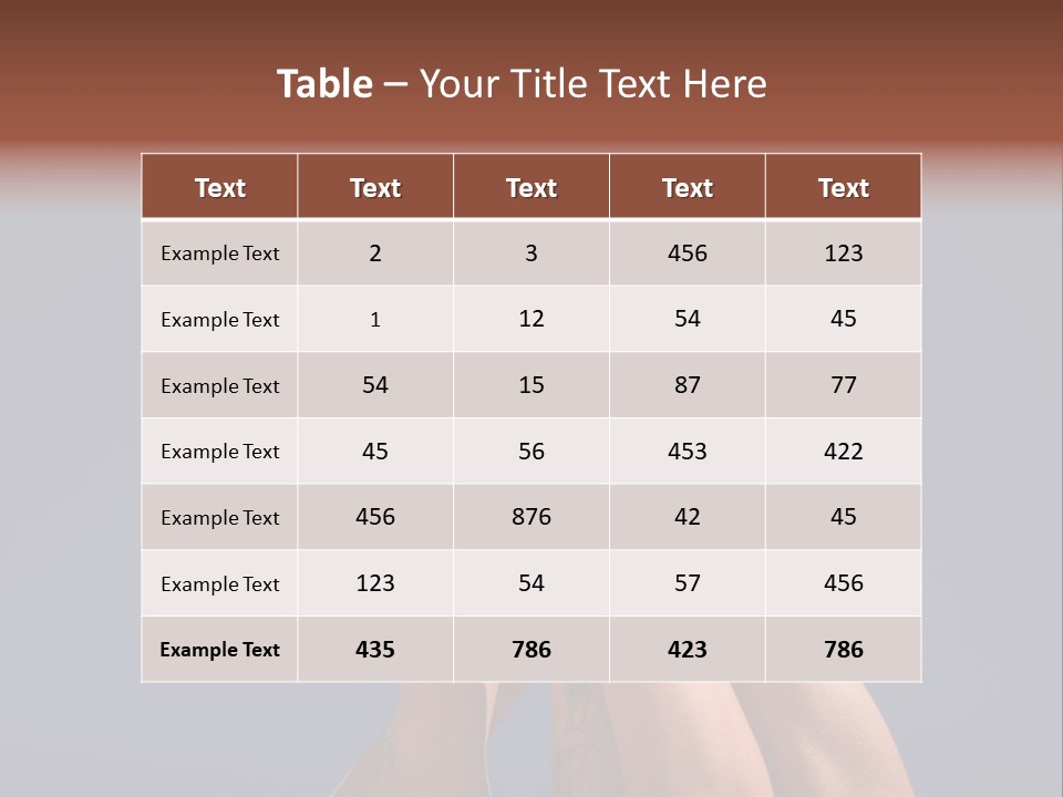 Group Of People Hands In The Air PowerPoint Template