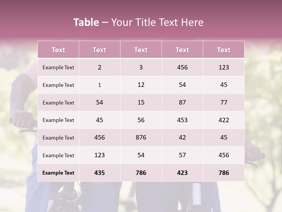 Senior Couple On Cycle Ride In Countryside PowerPoint Template