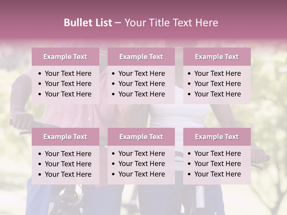 Senior Couple On Cycle Ride In Countryside PowerPoint Template