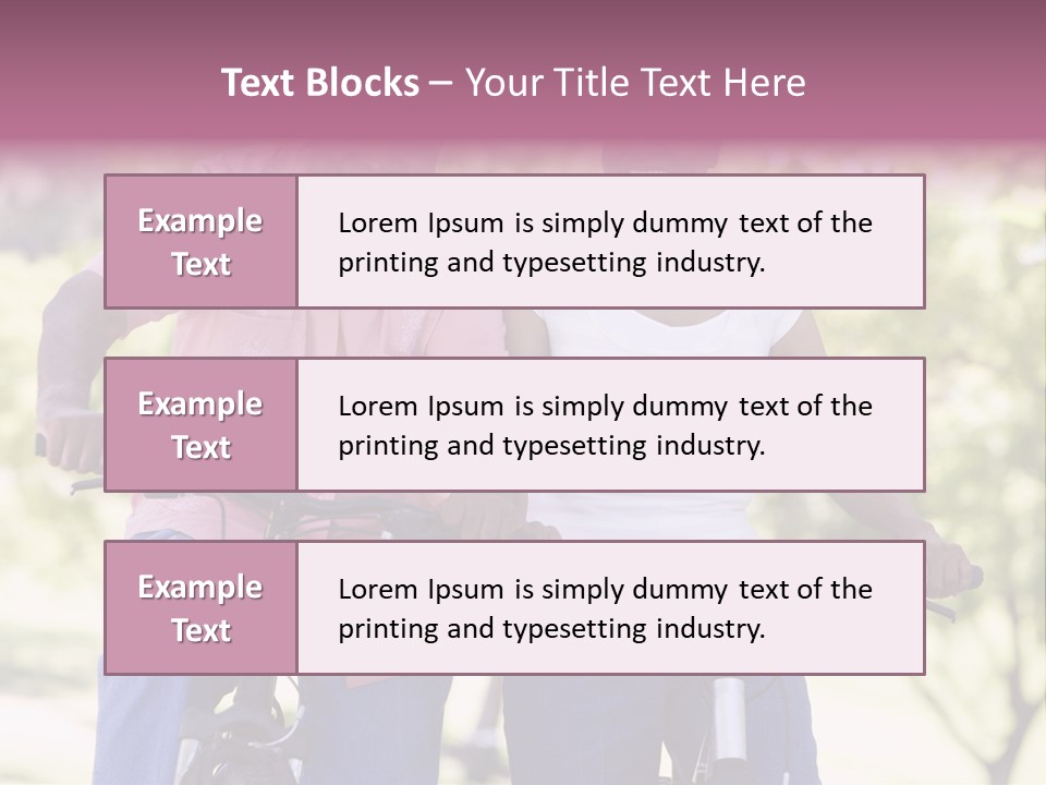 Senior Couple On Cycle Ride In Countryside PowerPoint Template